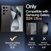 image:imageJETech Grip Case for Samsung Galaxy S24 Black  Ergonomic Hold Camera Lens Protection Soft TPU Design Shockproof ProtectionTitanium Black