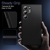 image:imageJETech Grip Case for Samsung Galaxy S24 Black  Ergonomic Hold Camera Lens Protection Soft TPU Design Shockproof ProtectionTitanium Black