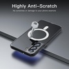image:imageJETech Magnetic Case for Galaxy S23 Plus Compatible with MagSafe Black  Shockproof Protective Phone Cover Scratch Resistant Clear BackBlack
