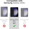 image:imageJETech Magnetic Case for Galaxy S23 Plus Compatible with MagSafe Black  Shockproof Protective Phone Cover Scratch Resistant Clear BackBlack