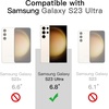 image:imageJETech Magnetic Case for Galaxy S23 Ultra Compatible with MagSafe Clear  Shockproof Protective Phone Cover Scratch Resistant Clear BackClear