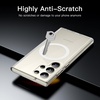 image:imageJETech Magnetic Case for Galaxy S23 Ultra Compatible with MagSafe Clear  Shockproof Protective Phone Cover Scratch Resistant Clear BackClear