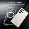 image:imageJETech Magnetic Case for Galaxy S23 Ultra Compatible with MagSafe Clear  Shockproof Protective Phone Cover Scratch Resistant Clear BackClear