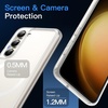 image:imageJETech Magnetic Case for Samsung Galaxy S23 Black  Compatible with MagSafe Translucent Matte Back Shockproof ProtectionFrosted Clear