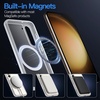 image:imageJETech Magnetic Case for Samsung Galaxy S23 Black  Compatible with MagSafe Translucent Matte Back Shockproof ProtectionFrosted Clear