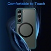 image:imageJETech Magnetic Case for Samsung Galaxy S23 Black  Compatible with MagSafe Translucent Matte Back Shockproof ProtectionMidnight Green