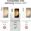 image:imageJETech Magnetic Case for Samsung Galaxy S23 Compatible with MagSafe Clear  Shockproof Protective Phone Cover Scratch Resistant Clear BackClear