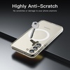 image:imageJETech Magnetic Case for Samsung Galaxy S23 Compatible with MagSafe Clear  Shockproof Protective Phone Cover Scratch Resistant Clear BackClear