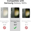 image:imageJETech Magnetic Case for Samsung Galaxy S23 Plus Black  Compatible with MagSafe Translucent Matte Back Shockproof ProtectionMidnight Green