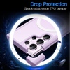 image:imageJETech Magnetic Case for Samsung Galaxy S23 Ultra Black  Compatible with MagSafe Translucent Matte Back Shockproof ProtectionLilac