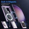 image:imageJETech Magnetic Case for Samsung Galaxy S23 Ultra Black  Compatible with MagSafe Translucent Matte Back Shockproof ProtectionLilac