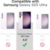 image:imageJETech Magnetic Case for Samsung Galaxy S23 Ultra Black  Compatible with MagSafe Translucent Matte Back Shockproof ProtectionLilac