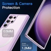 image:imageJETech Magnetic Case for Samsung Galaxy S23 Ultra Black  Compatible with MagSafe Translucent Matte Back Shockproof ProtectionLilac