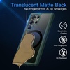 image:imageJETech Magnetic Case for Samsung Galaxy S23 Ultra Black  Compatible with MagSafe Translucent Matte Back Shockproof ProtectionMidnight Green