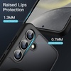 image:imageJETech Magnetic Case for Samsung Galaxy S24 Black  Compatible with MagSafe Translucent Matte Back Shockproof ProtectionBlack