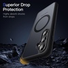 image:imageJETech Magnetic Case for Samsung Galaxy S24 Black  Compatible with MagSafe Translucent Matte Back Shockproof ProtectionBlack