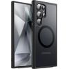 image:imageJETech Magnetic Case for Samsung Galaxy S24 Black  Compatible with MagSafe Translucent Matte Back Shockproof ProtectionBlack