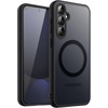 image:imageJETech Magnetic Case for Samsung Galaxy S24 Black  Compatible with MagSafe Translucent Matte Back Shockproof ProtectionBlack