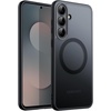 image:imageJETech Magnetic Case for Samsung Galaxy S24 Black  Compatible with MagSafe Translucent Matte Back Shockproof ProtectionBlack