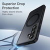 image:imageJETech Magnetic Case for Samsung Galaxy S24 Black  Compatible with MagSafe Translucent Matte Back Shockproof ProtectionBlack