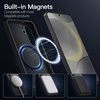 image:imageJETech Magnetic Case for Samsung Galaxy S24 Black  Compatible with MagSafe Translucent Matte Back Shockproof ProtectionBlack