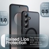image:imageJETech Magnetic Case for Samsung Galaxy S24 Black  Compatible with MagSafe Translucent Matte Back Shockproof ProtectionBlack