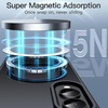 image:imageJETech Magnetic Case for Samsung Galaxy S24 Black  Compatible with MagSafe Translucent Matte Back Shockproof ProtectionBlack