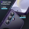 image:imageJETech Magnetic Case for Samsung Galaxy S24 Black  Compatible with MagSafe Translucent Matte Back Shockproof ProtectionCobalt Violet