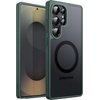 image:imageJETech Magnetic Case for Samsung Galaxy S24 Black  Compatible with MagSafe Translucent Matte Back Shockproof ProtectionDark Green