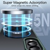 image:imageJETech Magnetic Case for Samsung Galaxy S24 Black  Compatible with MagSafe Translucent Matte Back Shockproof ProtectionDark Green