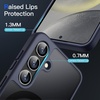image:imageJETech Magnetic Case for Samsung Galaxy S24 Black  Compatible with MagSafe Translucent Matte Back Shockproof ProtectionDeep Blue