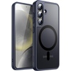 image:imageJETech Magnetic Case for Samsung Galaxy S24 Black  Compatible with MagSafe Translucent Matte Back Shockproof ProtectionDeep Blue