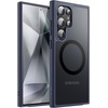 image:imageJETech Magnetic Case for Samsung Galaxy S24 Black  Compatible with MagSafe Translucent Matte Back Shockproof ProtectionDeep Blue