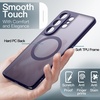 image:imageJETech Magnetic Case for Samsung Galaxy S24 Black  Compatible with MagSafe Translucent Matte Back Shockproof ProtectionHeron Purple