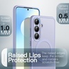 image:imageJETech Magnetic Case for Samsung Galaxy S24 Black  Compatible with MagSafe Translucent Matte Back Shockproof ProtectionIcyblue