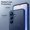 image:imageJETech Magnetic Case for Samsung Galaxy S24 Black  Compatible with MagSafe Translucent Matte Back Shockproof ProtectionNavy