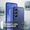 image:imageJETech Magnetic Case for Samsung Galaxy S24 Black  Compatible with MagSafe Translucent Matte Back Shockproof ProtectionNavy Blue