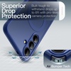image:imageJETech Magnetic Case for Samsung Galaxy S24 Black  Compatible with MagSafe Translucent Matte Back Shockproof ProtectionNavy Blue