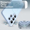 image:imageJETech Magnetic Case for Samsung Galaxy S24 Black  Compatible with MagSafe Translucent Matte Back Shockproof ProtectionOmphalodes