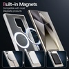 image:imageJETech Magnetic Case for Samsung Galaxy S24 Black  Compatible with MagSafe Translucent Matte Back Shockproof ProtectionSilver