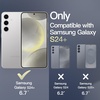 image:imageJETech Magnetic Case for Samsung Galaxy S24 Black  Compatible with MagSafe Translucent Matte Back Shockproof ProtectionSilver
