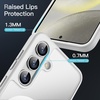 image:imageJETech Magnetic Case for Samsung Galaxy S24 Black  Compatible with MagSafe Translucent Matte Back Shockproof ProtectionSilver