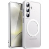 image:imageJETech Magnetic Case for Samsung Galaxy S24 Black  Compatible with MagSafe Translucent Matte Back Shockproof ProtectionSilver