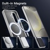 image:imageJETech Magnetic Case for Samsung Galaxy S24 Black  Compatible with MagSafe Translucent Matte Back Shockproof ProtectionSilver