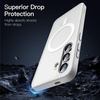 image:imageJETech Magnetic Case for Samsung Galaxy S24 Black  Compatible with MagSafe Translucent Matte Back Shockproof ProtectionSilver