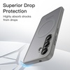 image:imageJETech Magnetic Case for Samsung Galaxy S24 Black  Compatible with MagSafe Translucent Matte Back Shockproof ProtectionSilver Shadow