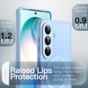 image:imageJETech Magnetic Case for Samsung Galaxy S24 Black  Compatible with MagSafe Translucent Matte Back Shockproof ProtectionSky Blue