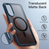 image:imageJETech Magnetic Case for Samsung Galaxy S24 Black  Compatible with MagSafe Translucent Matte Back Shockproof ProtectionStorm Blue