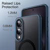 image:imageJETech Magnetic Case for Samsung Galaxy S24 Black  Compatible with MagSafe Translucent Matte Back Shockproof ProtectionStorm Blue