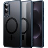image:imageJETech Magnetic Case for Samsung Galaxy S24 Black  Compatible with MagSafe Translucent Matte Back Shockproof ProtectionStorm Blue